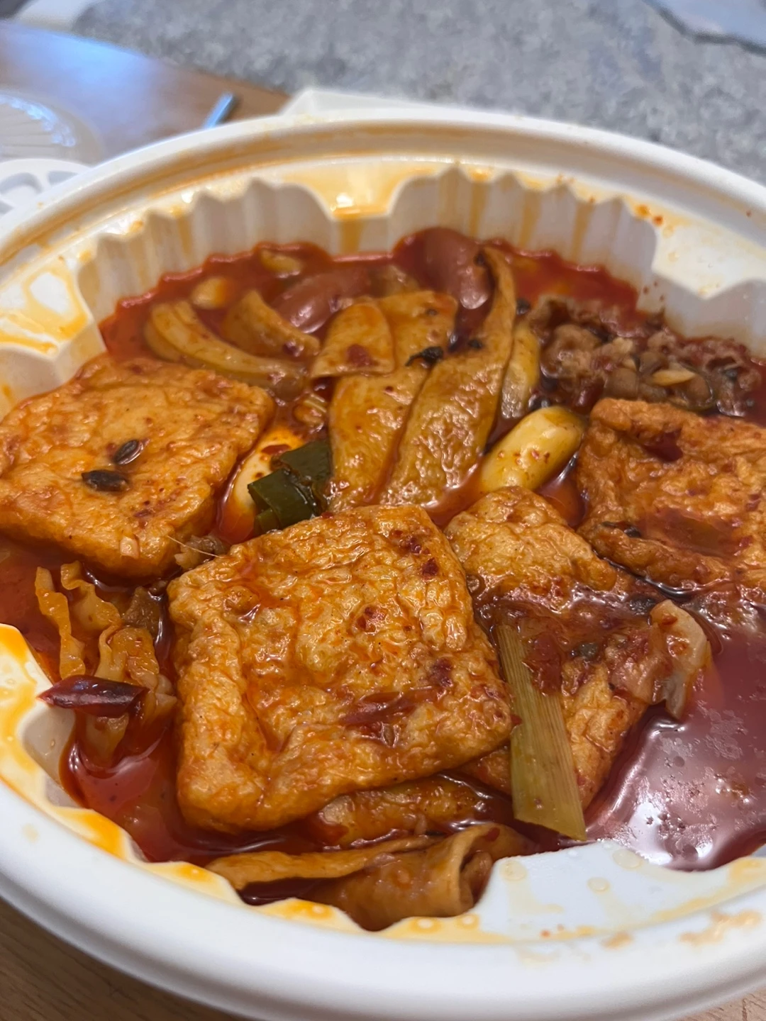 엽기떡볶이 마라엽떡